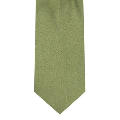 Olive Green Skinny 2.75 inch Tie - KCT Menswear