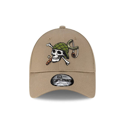 One Piece Usopp Beige 9FORTY Adjustable Cap 2