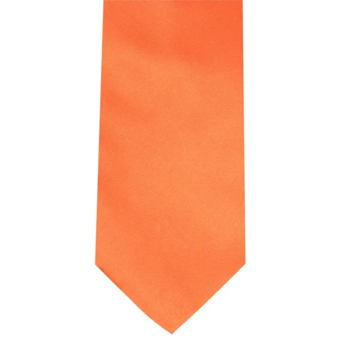 Orange Skinny 2.75 inch Tie - KCT Menswear