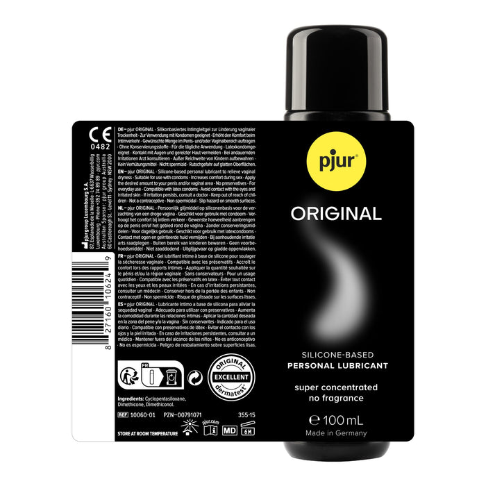 ORIGINAL Silicone-Based Personal Lubricant - 500ml - | pjur - | MAD Lifestyle