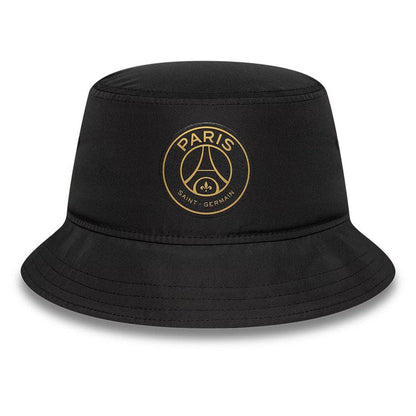 Pictured is this Black Gold Paris Saint-Germain Bucket hat in black. 2