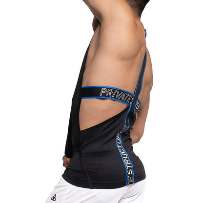 Party Troop Men's Harness Tank - Black - | Private Structure - | MAD Lifestyle