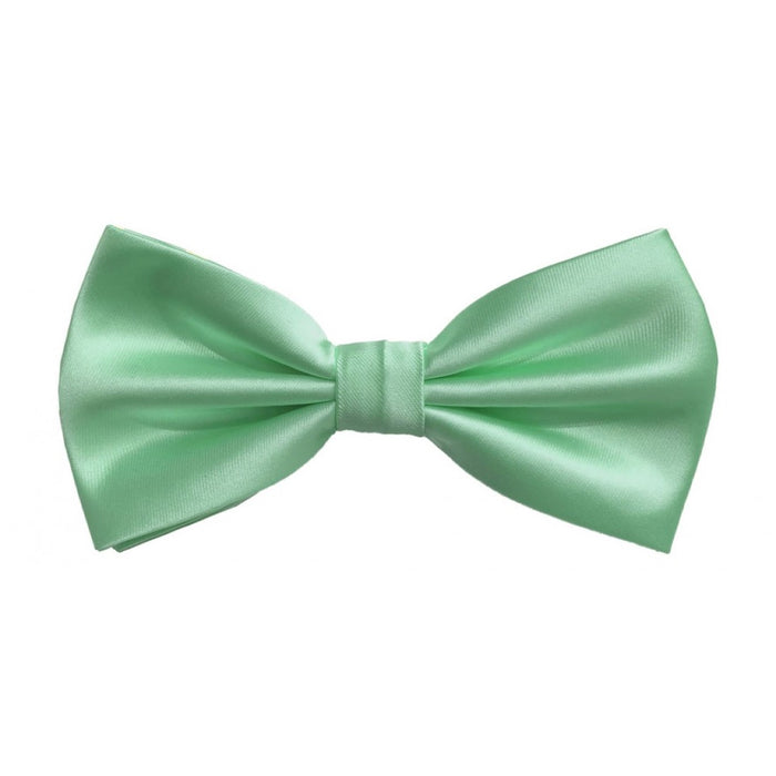 Pastel Green Pre-tied Bowtie - KCT Menswear