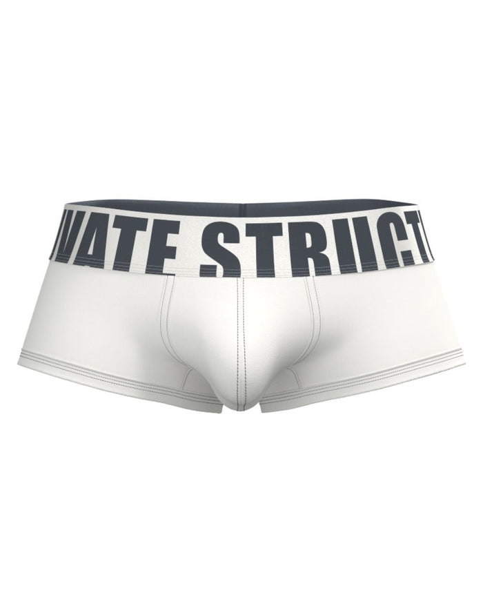 Prestiq Men's Trunk - White - | Private Structure - | MAD Lifestyle