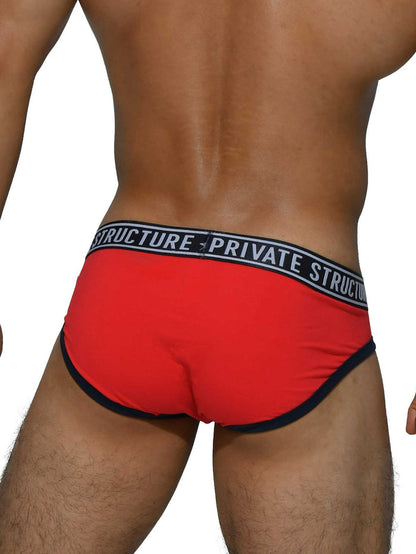 Pride Mini Brief - Kissie Red - | Private Structure - | MAD Lifestyle