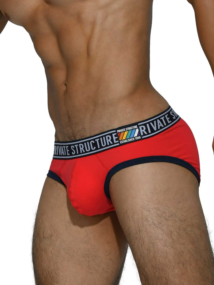 Pride Mini Brief - Kissie Red - | Private Structure - | MAD Lifestyle