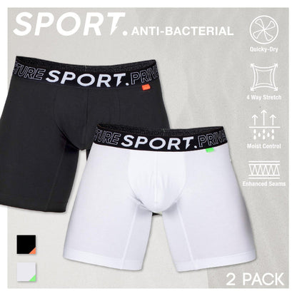 PS Sport Boxer Brief Underwear - 2 Pack - | Private Structure - | MAD Lifestyle