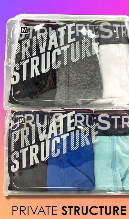 Quantum Men's Mini Brief - 3 Pack - | Private Structure - | MAD Lifestyle