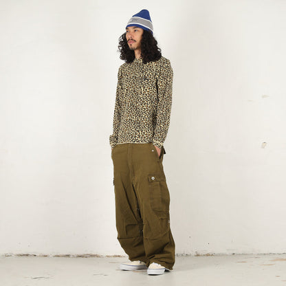 Raglan Thermal Basic Stock - Leopard