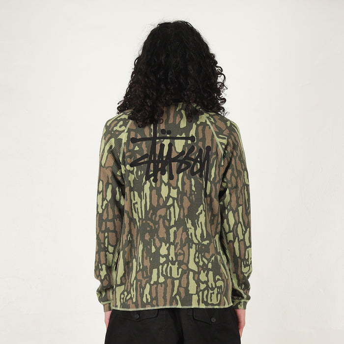 Raglan Thermal Basic Stock - Tree Bark Camo