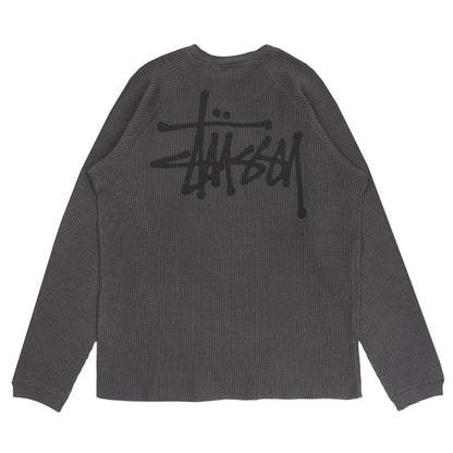 Raglan Thermal Basic Stock - Washed Black