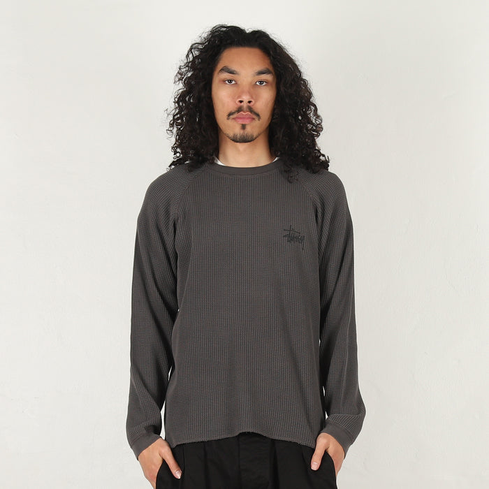 Raglan Thermal Basic Stock - Washed Black