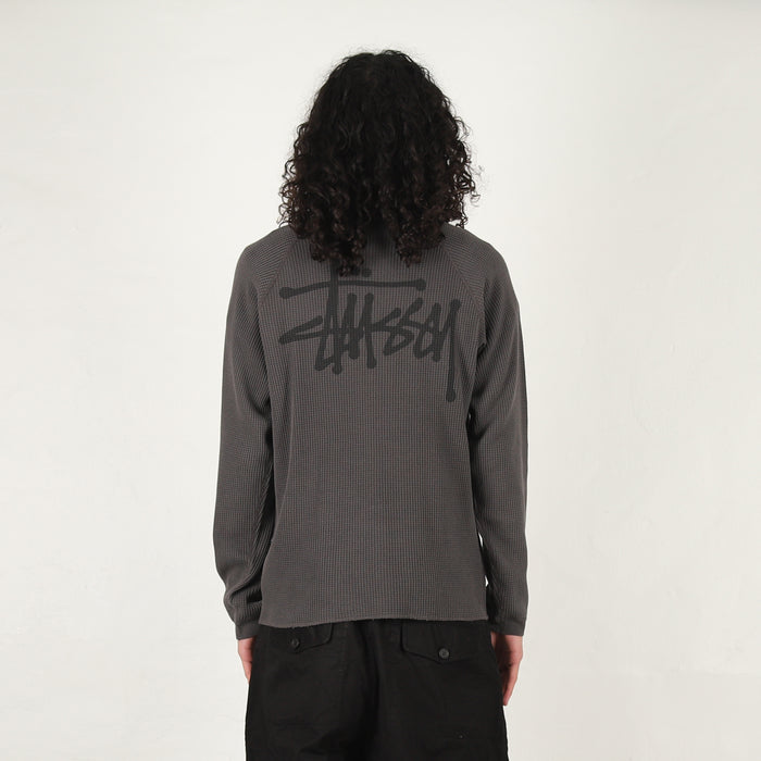 Raglan Thermal Basic Stock - Washed Black