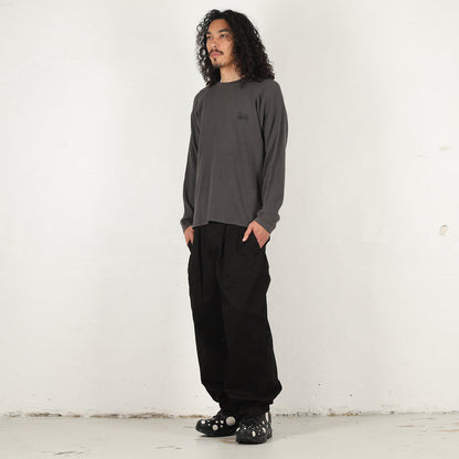 Raglan Thermal Basic Stock - Washed Black