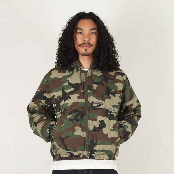 Raglan Thermal Basic Stock - Woodland Camo