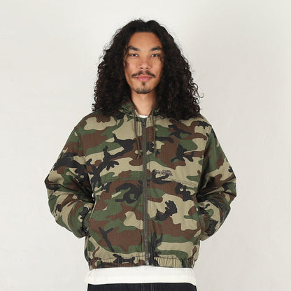 Raglan Thermal Basic Stock - Woodland Camo