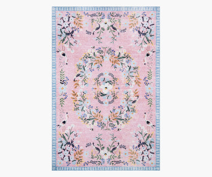 Palais Luxembourg Printed Rug - Rose