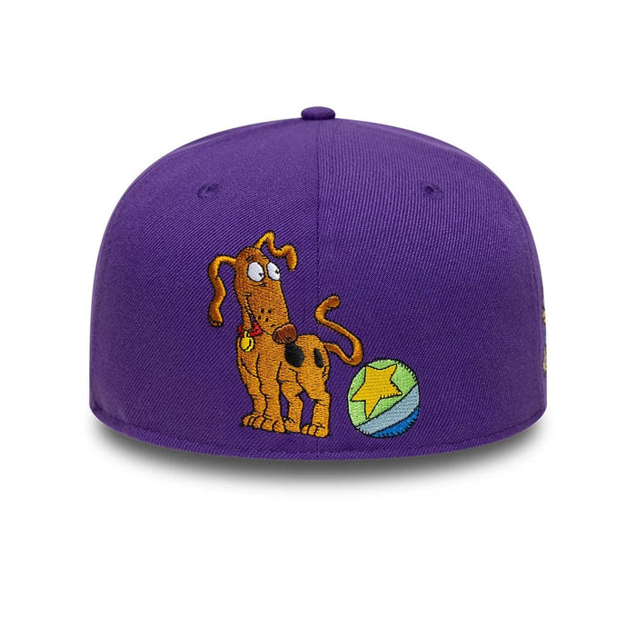 Pictured is this Nickelodeon Rugrats 59FIFTY Fitted cap in purple. 3