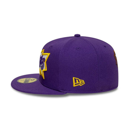 Pictured is this Nickelodeon Rugrats 59FIFTY Fitted cap in purple. 7
