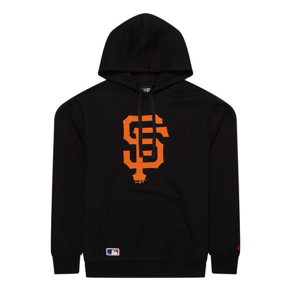 The Male model is wearing San Francisco Giants MLB Regular Black Pullover Hoodie 1