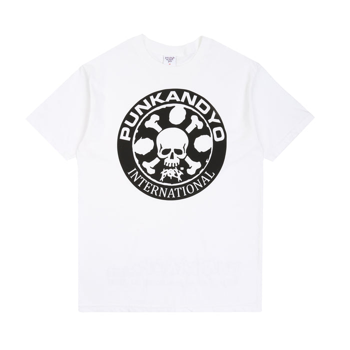 Skull Tyre T-Shirt - White