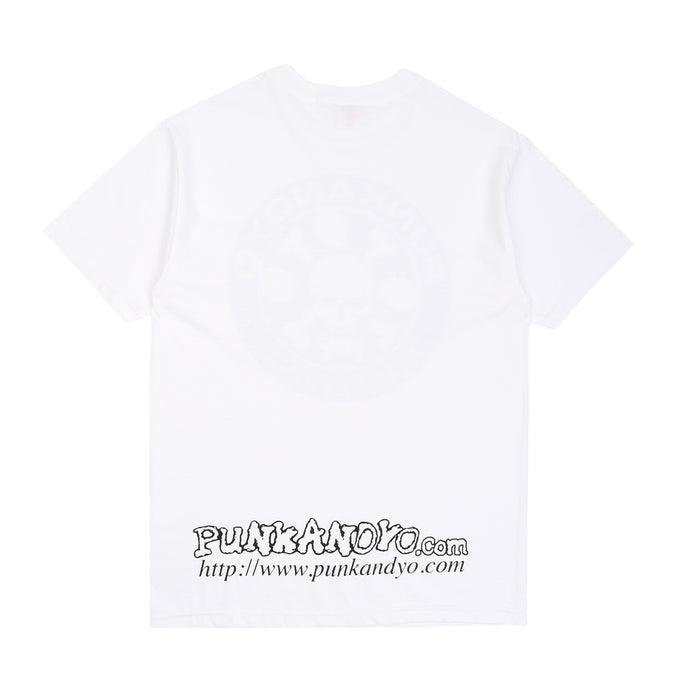 Skull Tyre T-Shirt - White