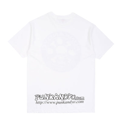 Skull Tyre T-Shirt - White
