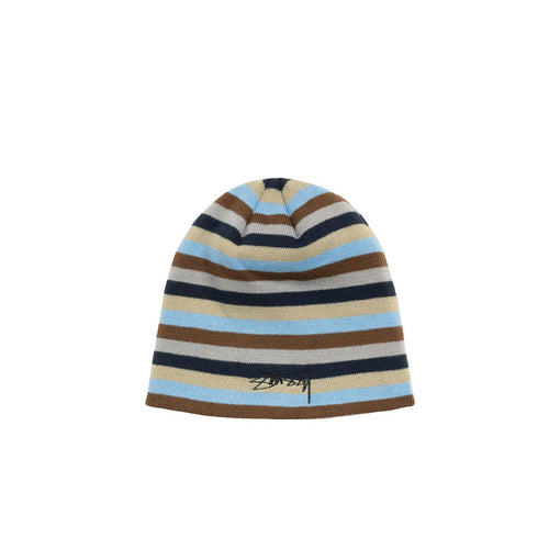 Skullcap Smoothstock Striped - Blue
