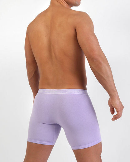 STAMPED Boxer Brief (Long) - Misty Lilac Purple - | UNDERSTAND - | MAD Lifestyle
