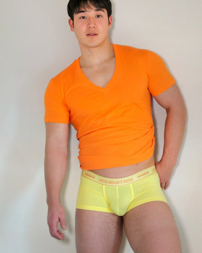 STAMPED Trunk - Nasturtium Yellow - | UNDERSTAND - | MAD Lifestyle