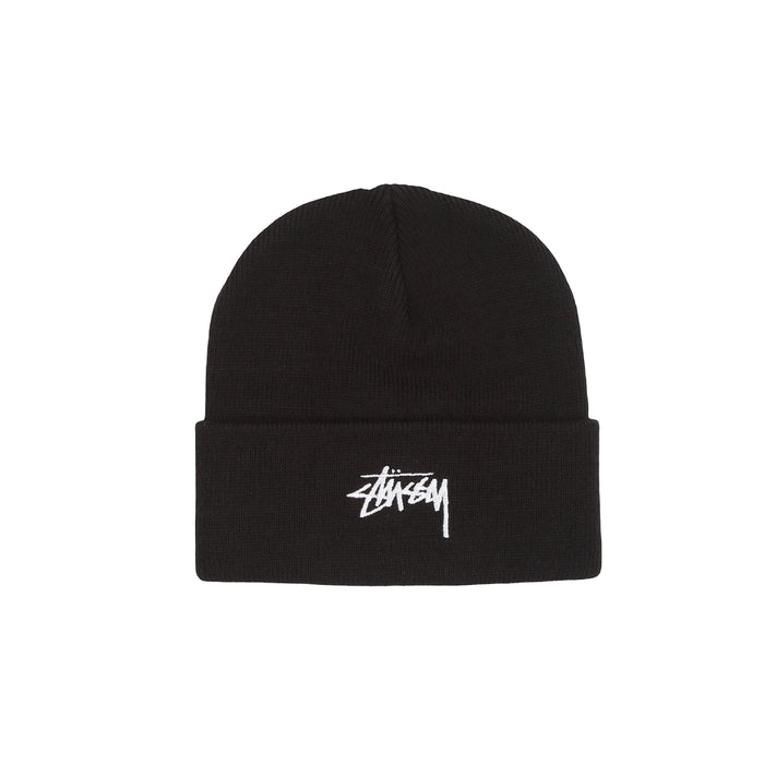 Stock Cuff Beanie - Black