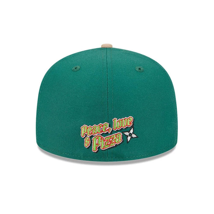 Pictured is this Pizza Tree Teenage Mutant Ninja Turtles 59FIFTY Fitted cap in green. 5