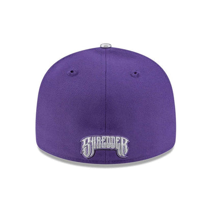 Pictured is this Shredder Teenage Mutant Ninja Turtles 59FIFTY Fitted cap in purple. 3
