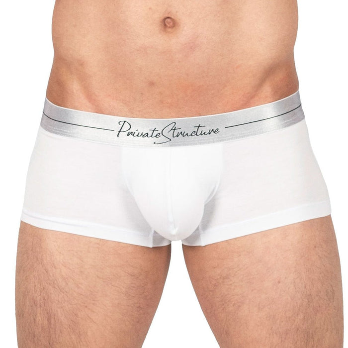 Tencel Hipster Underwear - Cotton White - | Private Structure - | MAD Lifestyle