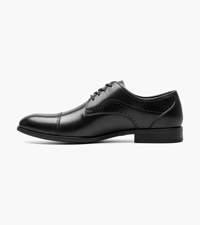 The Bryant – Black | Cap Toe Oxford – view 7 – KCT Menswear