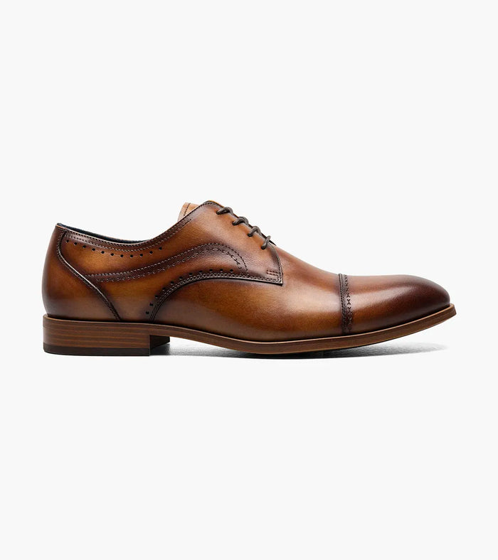 The Bryant – Tan | Cap Toe Oxford – view 4 – KCT Menswear