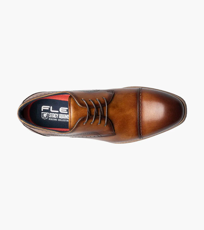 The Bryant – Tan | Cap Toe Oxford – view 6 – KCT Menswear