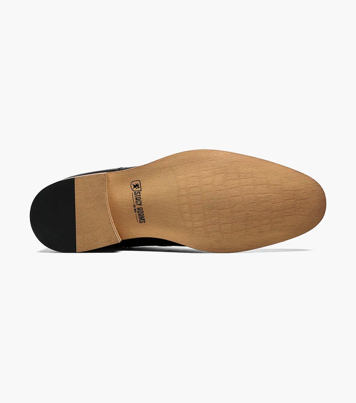 The Dickinson – Black | Cap Toe Oxford – view 3 – KCT Menswear