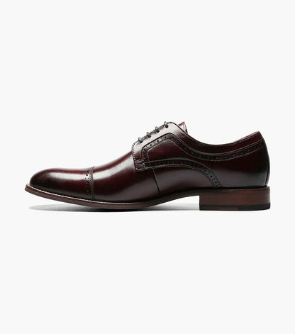 The Dickinson – Burgundy | Cap Toe Oxford – view 5 – KCT Menswear