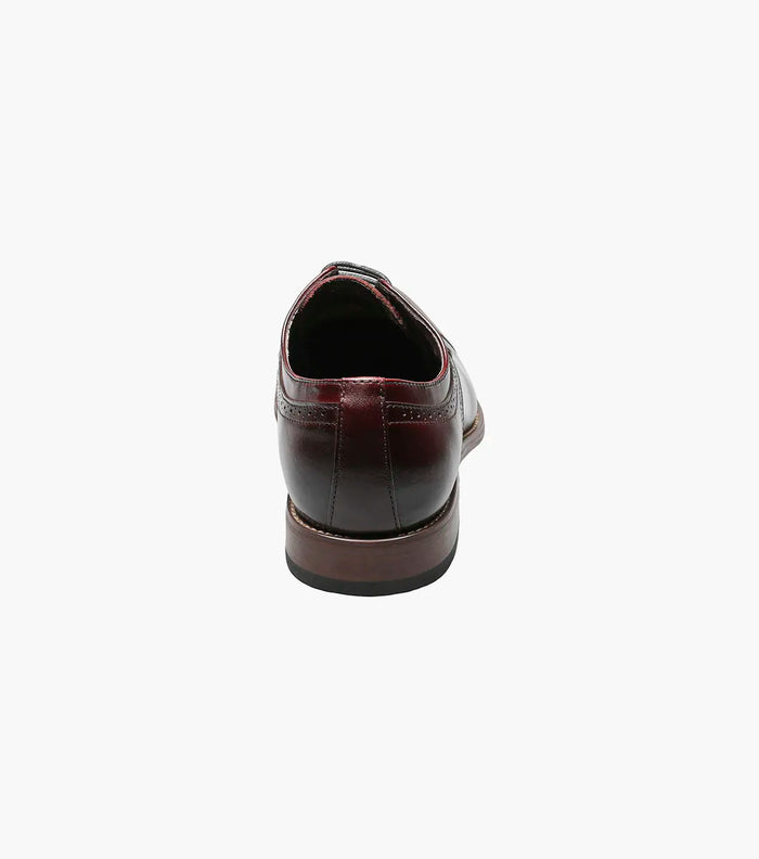The Dickinson – Burgundy | Cap Toe Oxford – view 7 – KCT Menswear