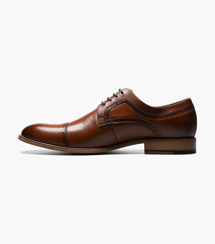 The Dickinson – Cognac | Cap Toe Oxford – view 5 – KCT Menswear