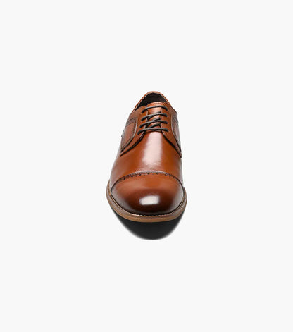 The Dickinson – Cognac | Cap Toe Oxford – view 6 – KCT Menswear