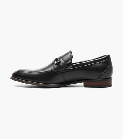 The Kaylor – Black | Moc Toe Bit Slip-On Loafer – view 6 – KCT Menswear