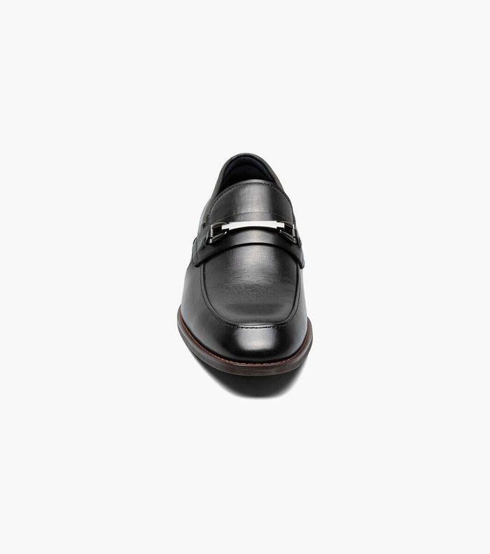 The Kaylor – Black | Moc Toe Bit Slip-On Loafer – view 7 – KCT Menswear