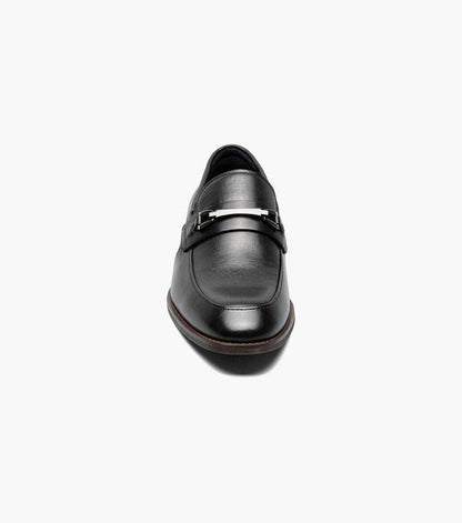 The Kaylor – Black | Moc Toe Bit Slip-On Loafer – view 7 – KCT Menswear