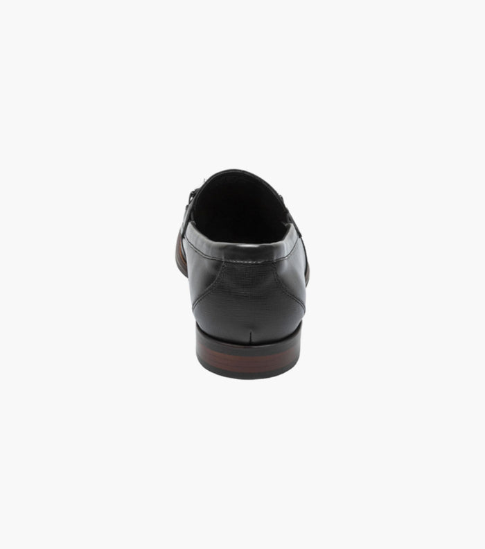 The Kaylor – Black | Moc Toe Bit Slip-On Loafer – view 8 – KCT Menswear