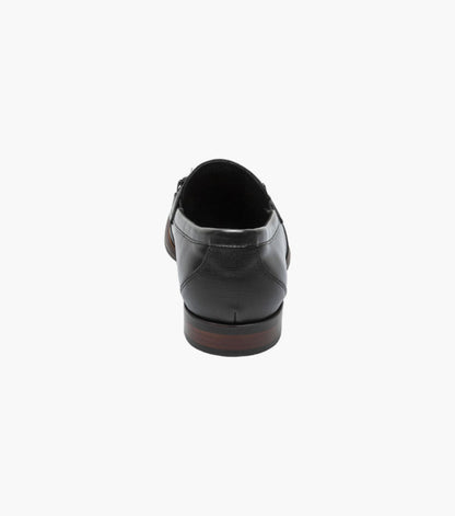 The Kaylor – Black | Moc Toe Bit Slip-On Loafer – view 8 – KCT Menswear
