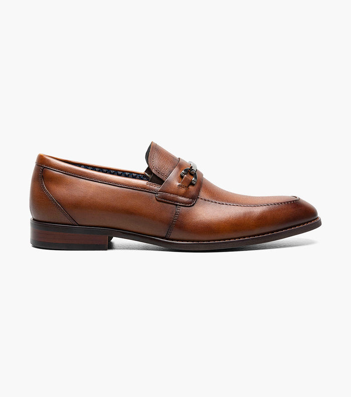 The Kaylor – Cognac | Moc Toe Bit Slip-On Loafer – view 3 – KCT Menswear