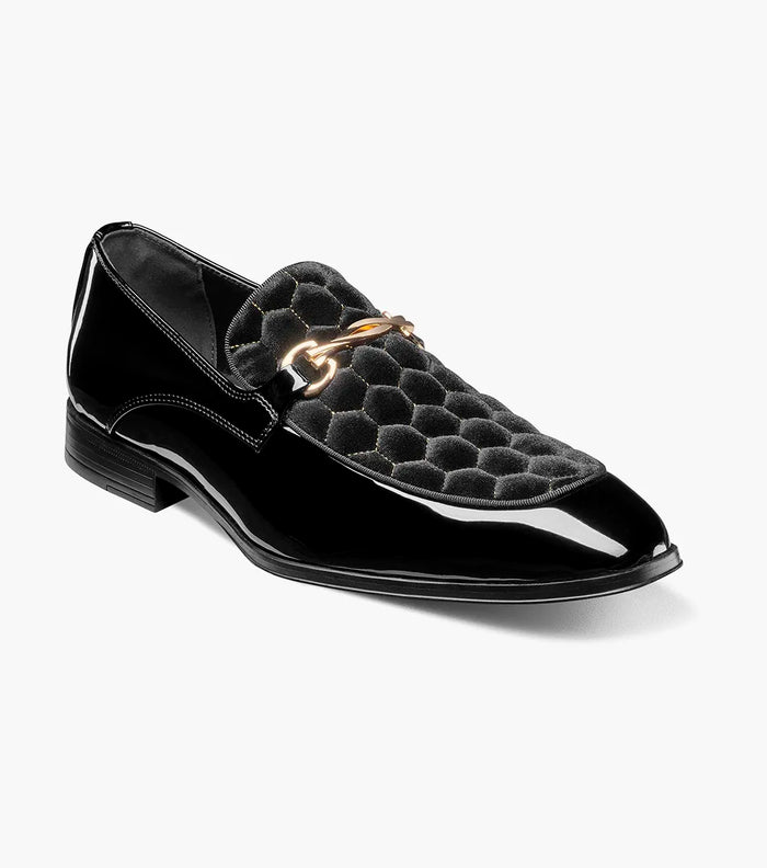 The Sprague – Black | Moc Toe Bit Slip-On Loafer – KCT Menswear