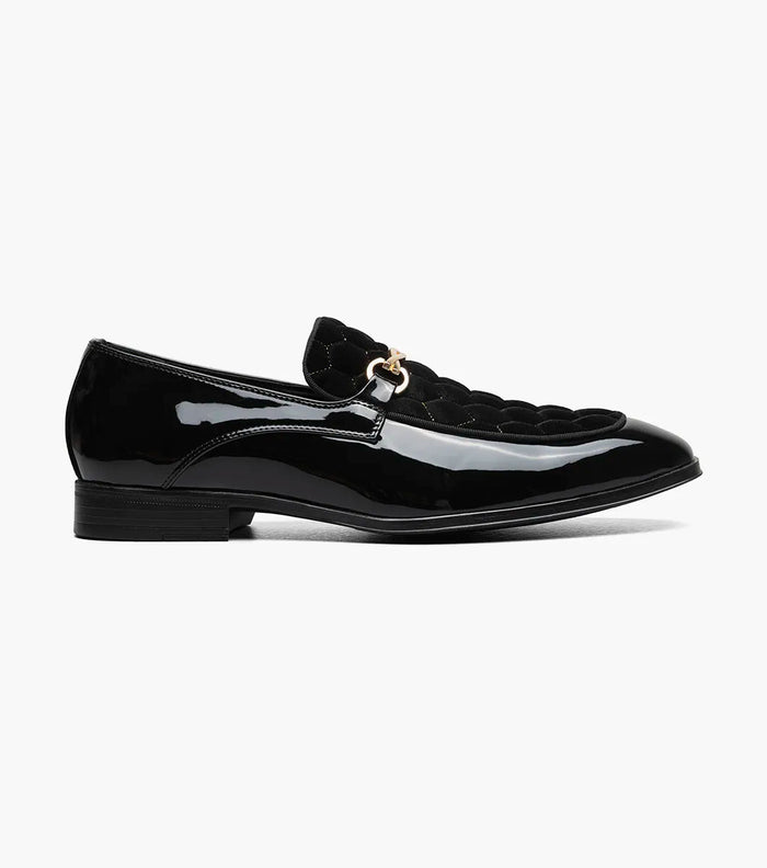 The Sprague – Black | Moc Toe Bit Slip-On Loafer – view 2 – KCT Menswear
